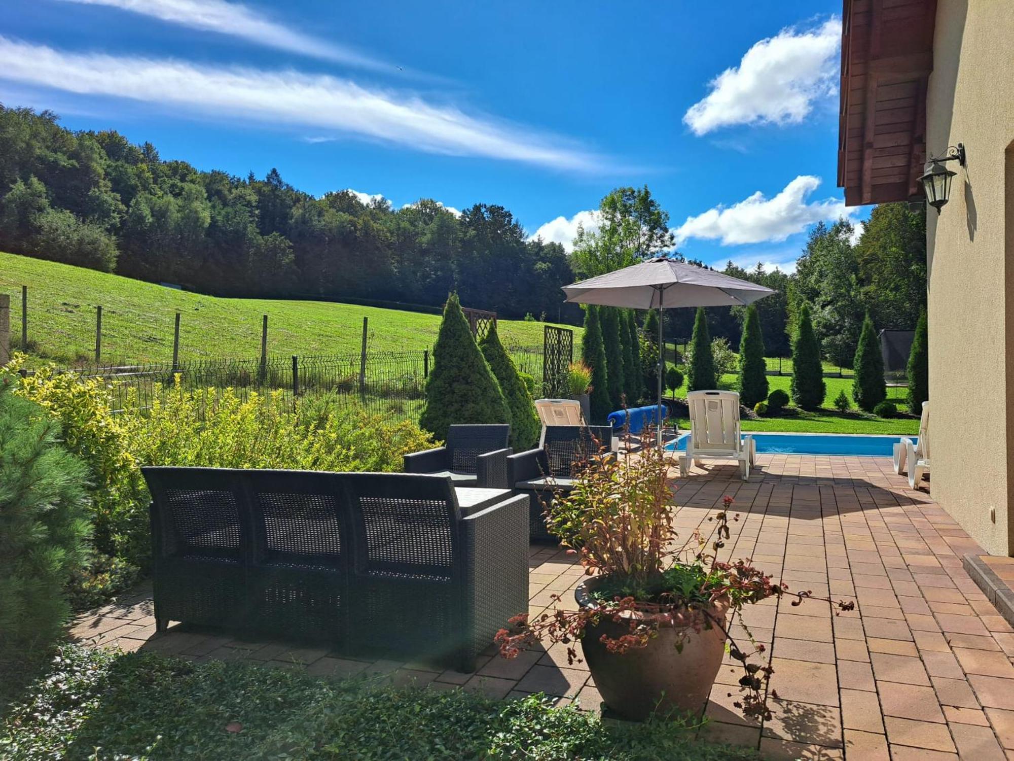 Dom Na Polanie Villa Brzeznica  ภายนอก รูปภาพ