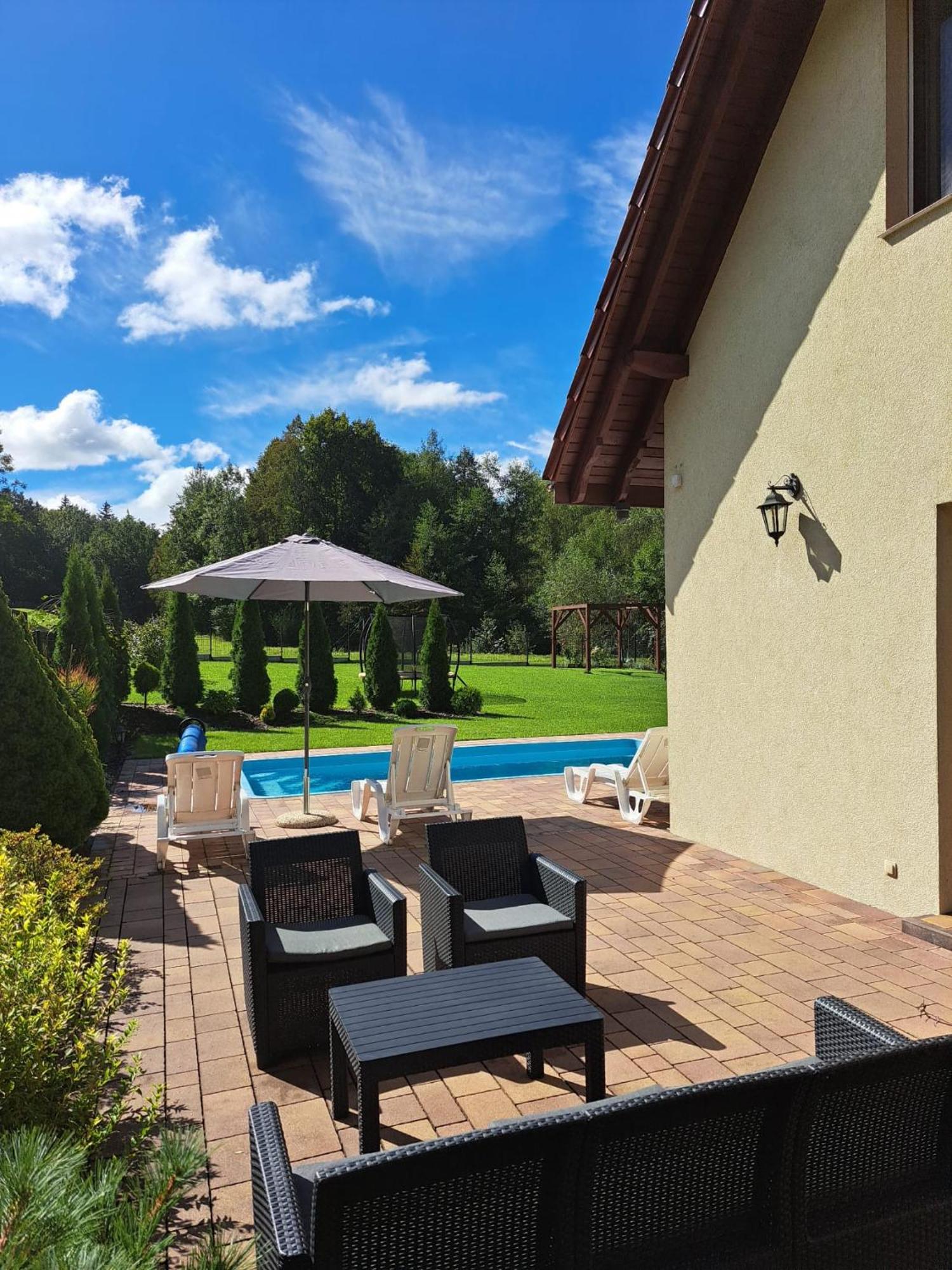 Dom Na Polanie Villa Brzeznica  ภายนอก รูปภาพ